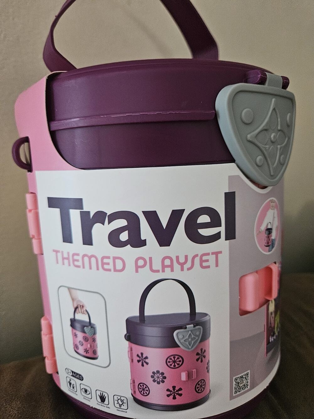 Talgic Travel Handbag 30 pcs kids set portable New